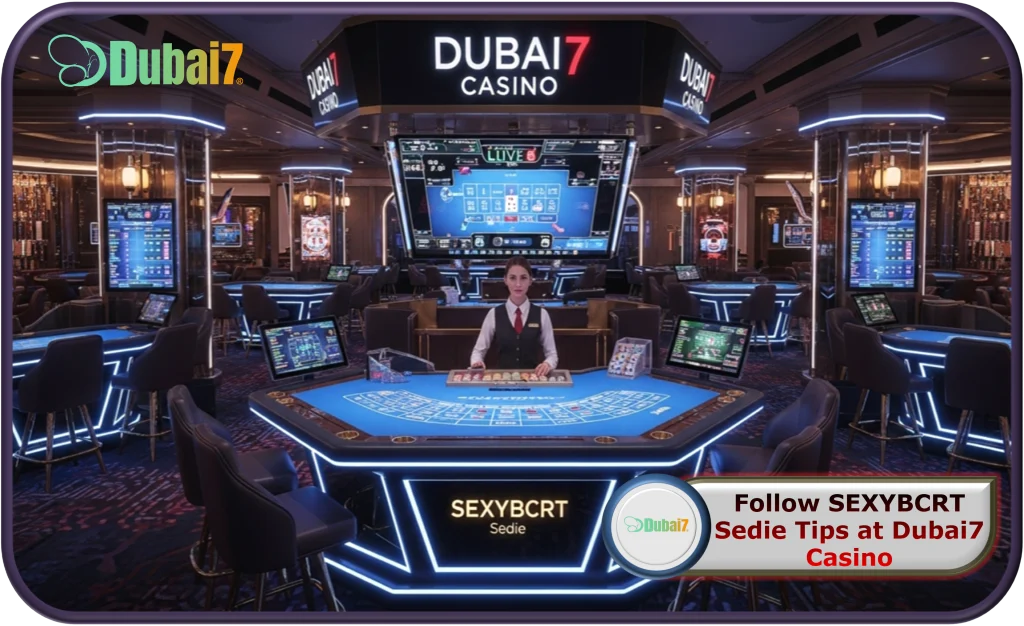 Follow SEXYBCRT Sedie Tips at Dubai7 Casino in 2025 to Win Online!