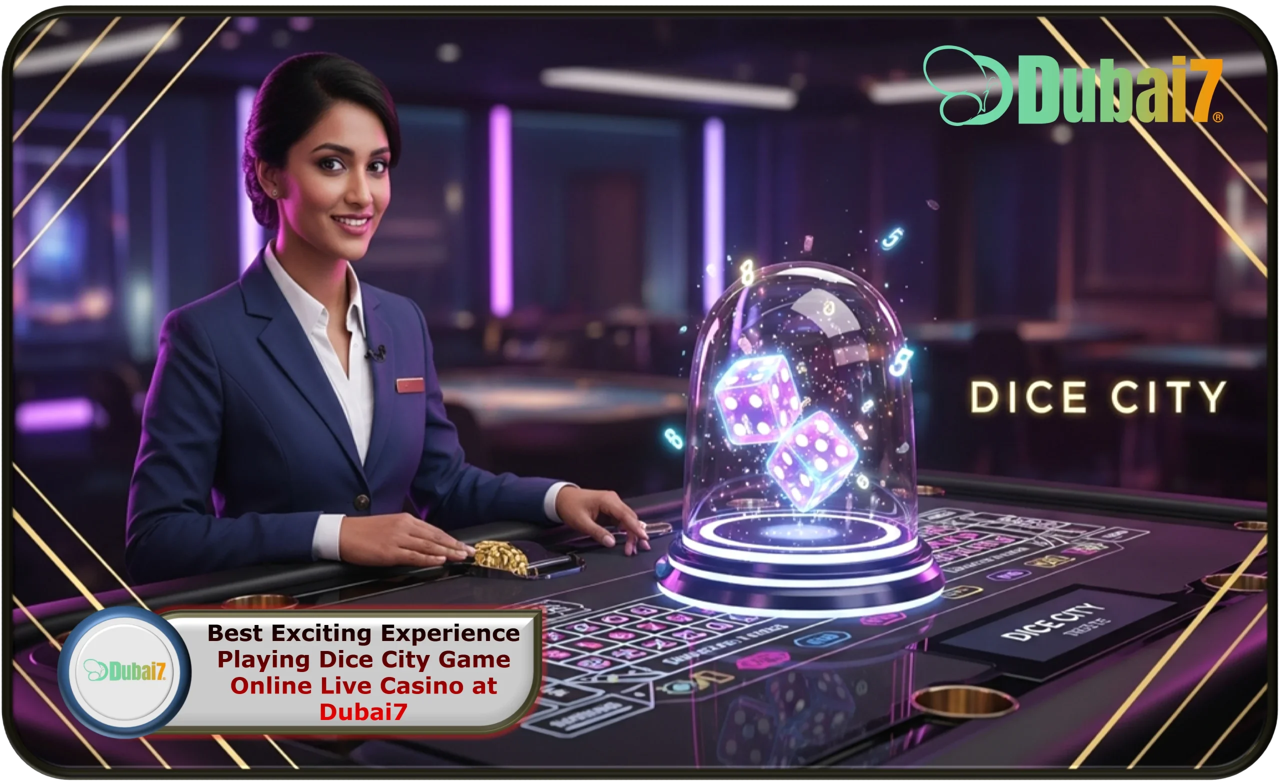 Best Exciting Experience Playing Dice City Game Online Live Casino at Dubai7 in 2025!