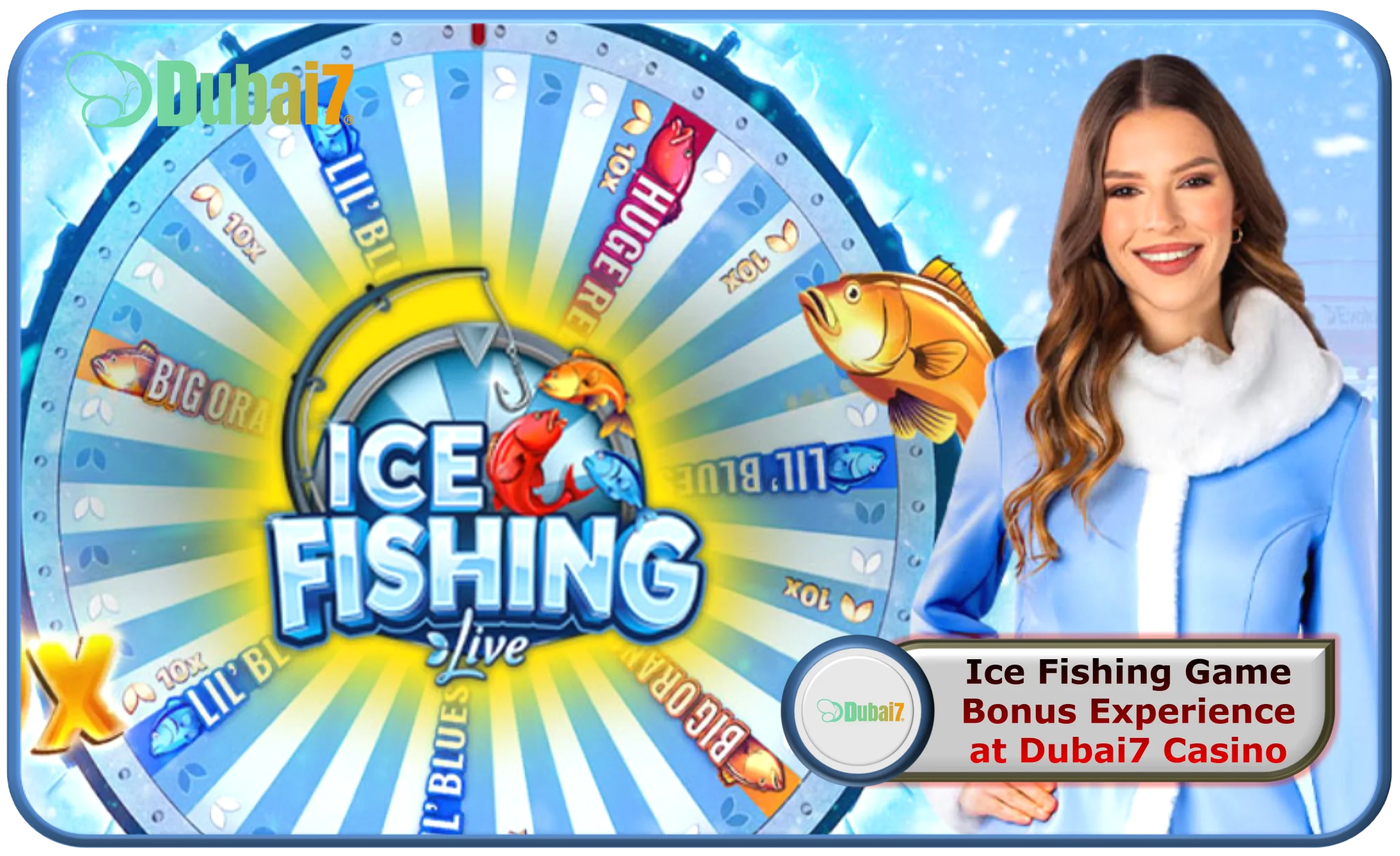 Premium Ice Fishing Game Bonus Experience at Dubai7 Casino 2026!