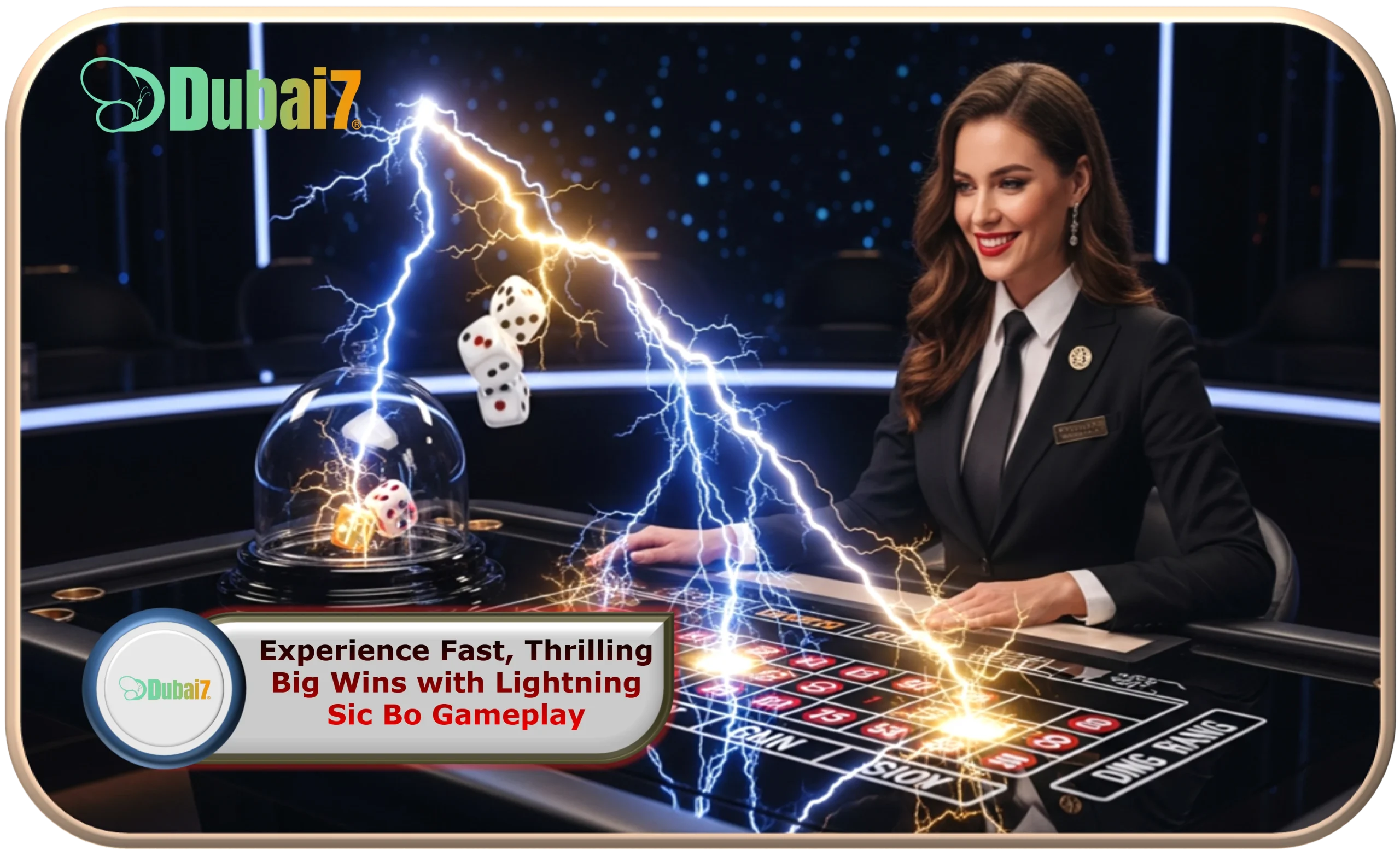 Experience Fast, Thrilling Big Wins with Lightning Sic Bo Gameplay at Dubai7 Casino 2026!