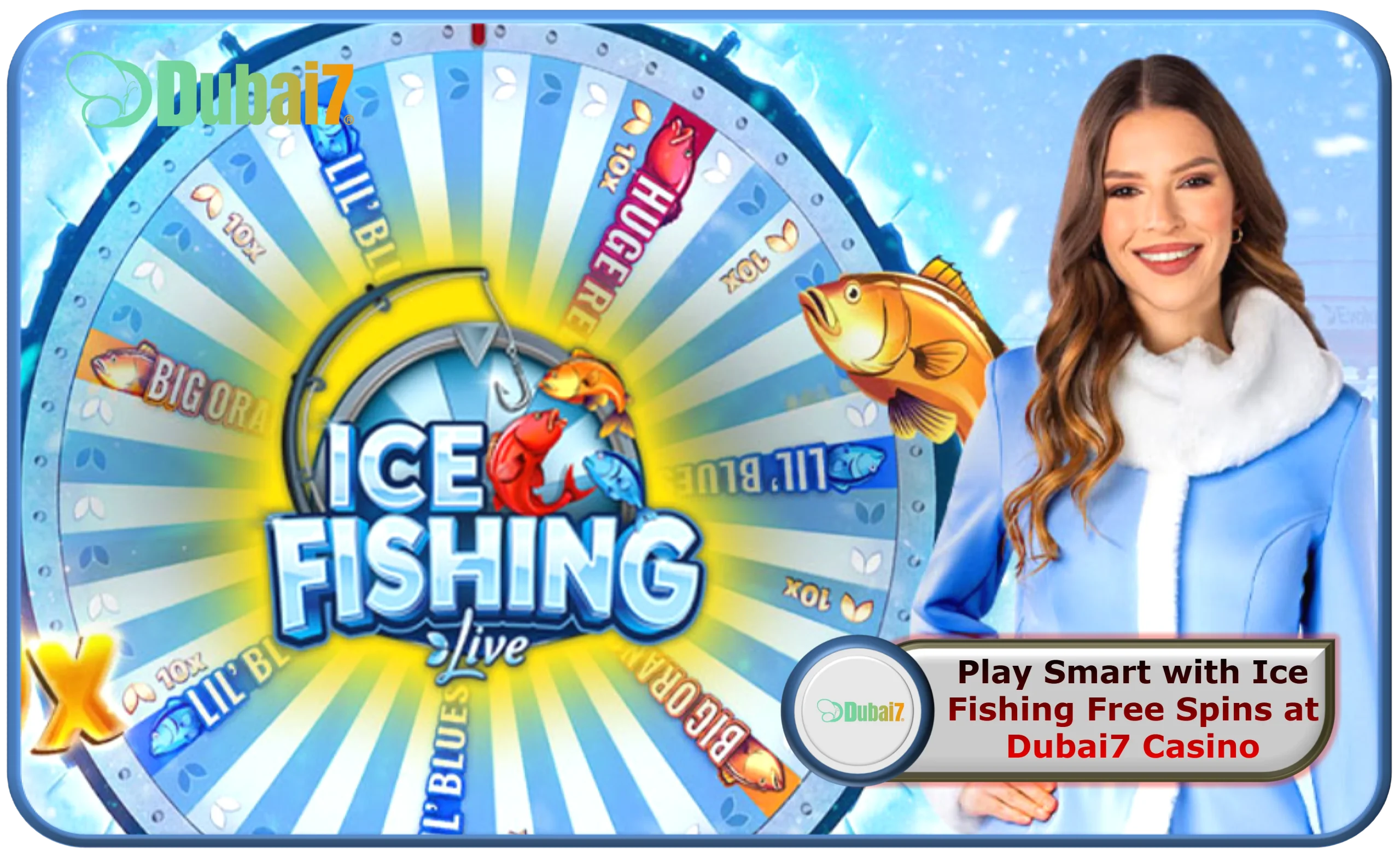 Play Smart with Ice Fishing Free Spins at Dubai7 Casino in 2026!