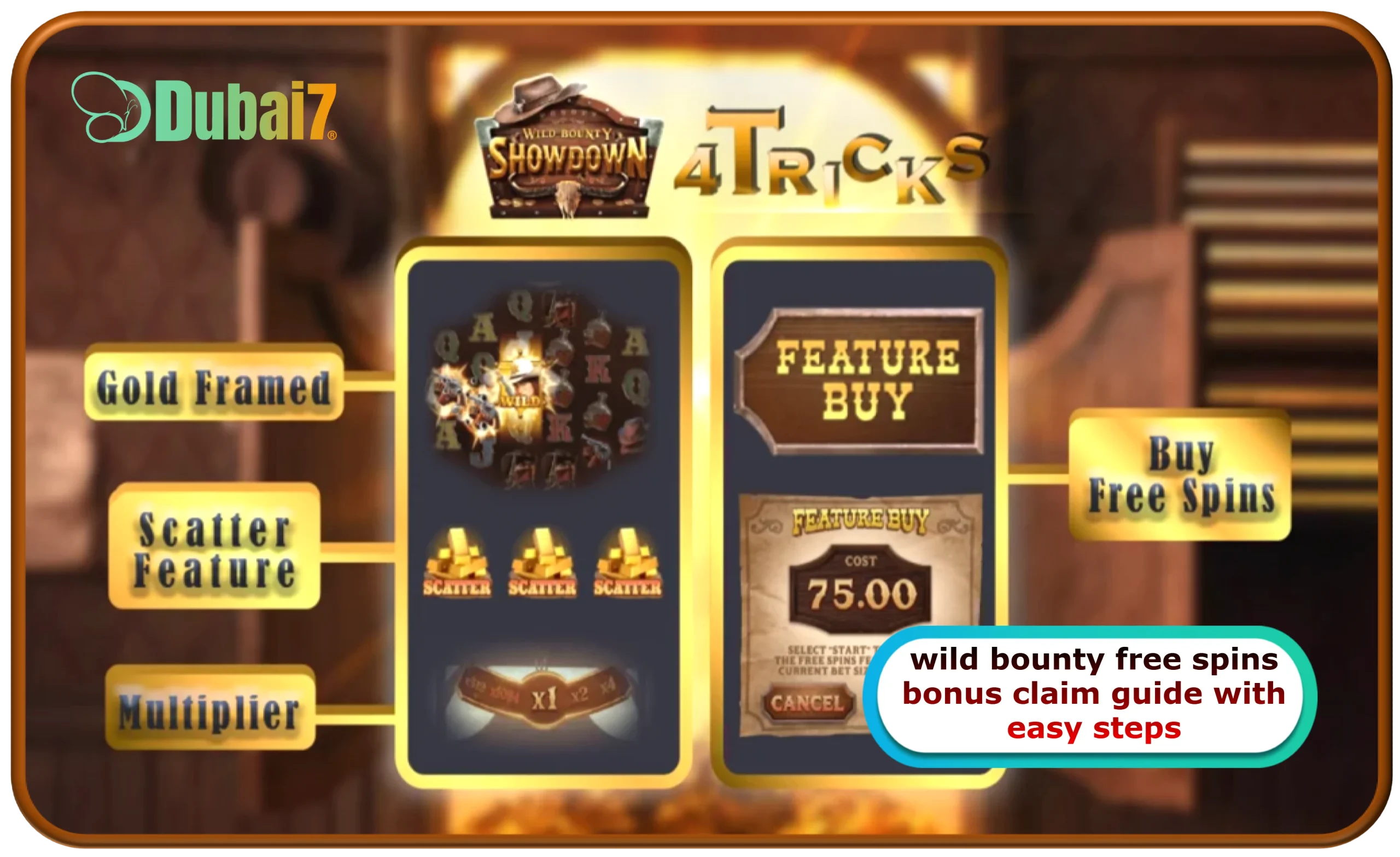 Learn how to claim wild bounty free spins bonus at DUBAI7 Casino in 2026, including signup rewards, bonus terms, eligibility rules